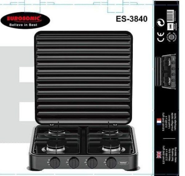 Eurosonic four face table burner