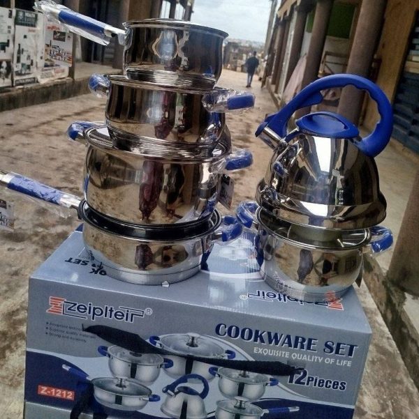 Zeipter Exquisite stainless steel cookware set