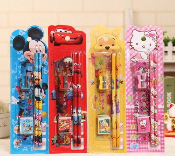 kiddies stationary set