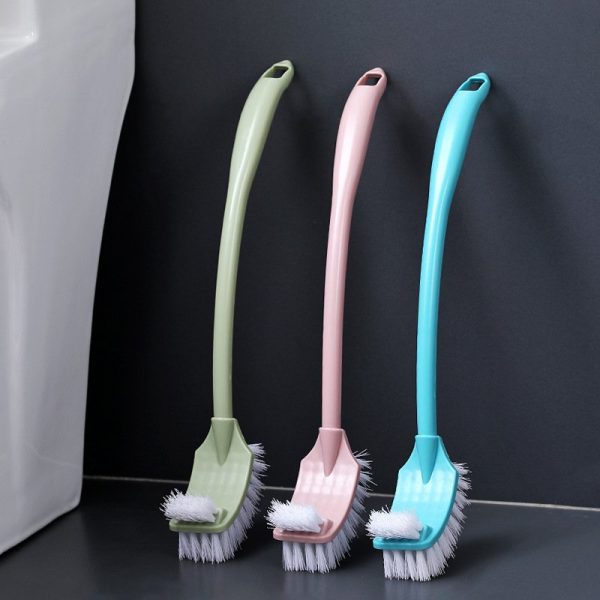 curved long brush