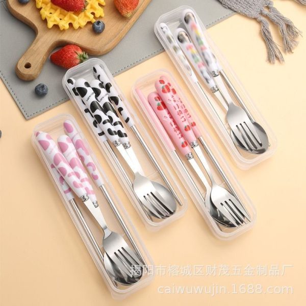 LALLY STAINLESS STEEL SPOON SET