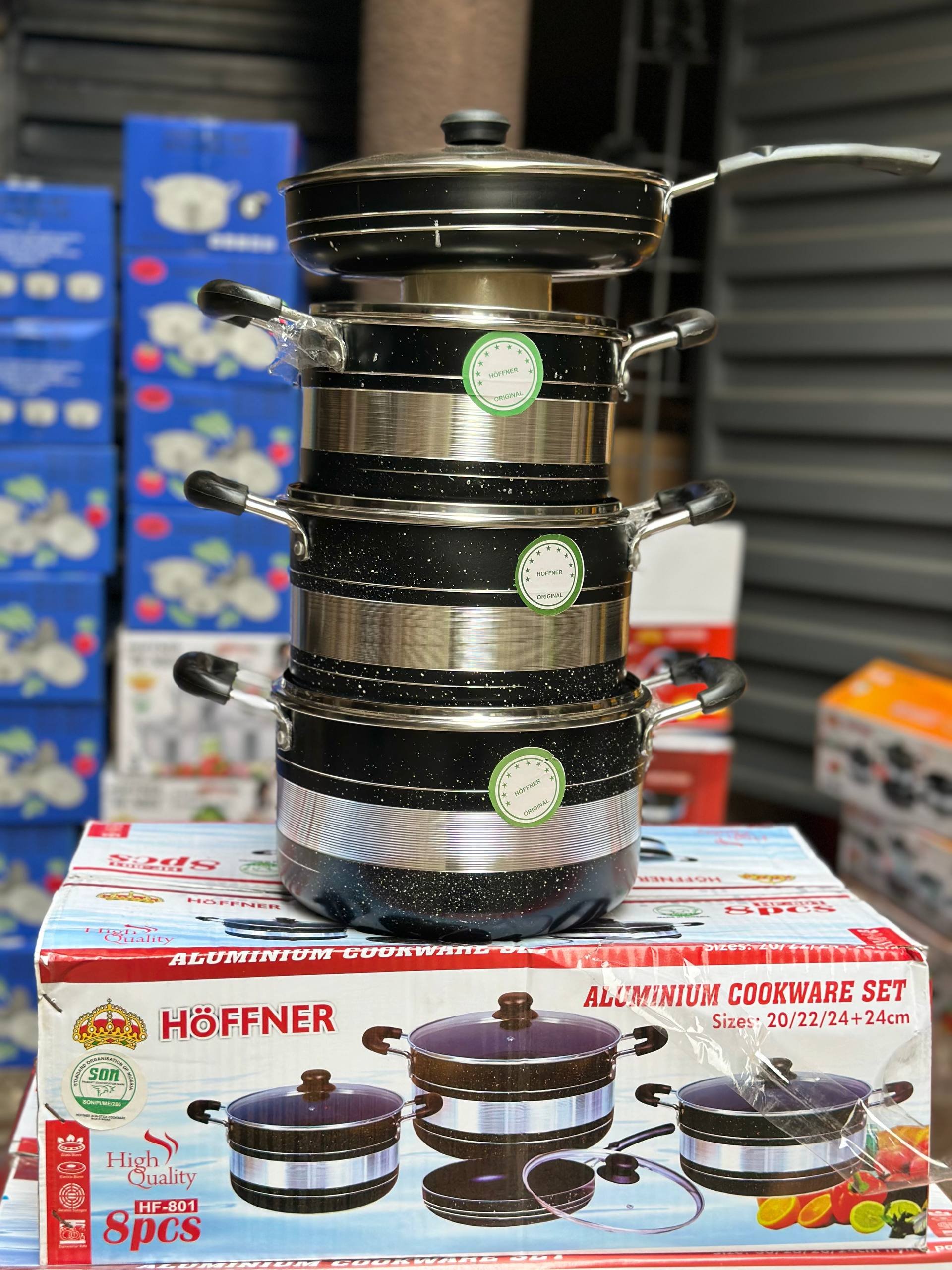 AL 801 NONSTICK COOKWARE SET