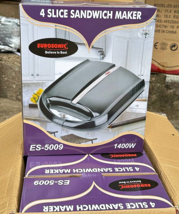 EUROSONIC Four face sandwich maker