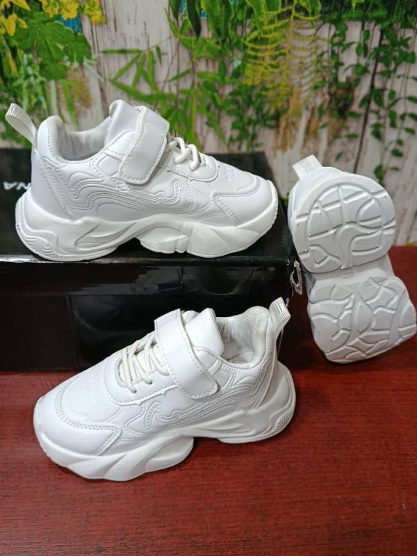 Unisex white sneakers