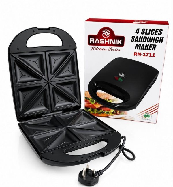 Four face sandwich maker
