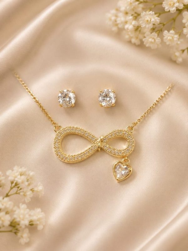 TITANIUM STEEL CLAVICLE CHAIN SET