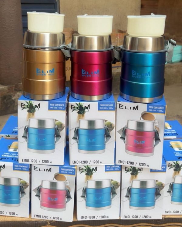 1.2LITRES ELIM Food FLASK