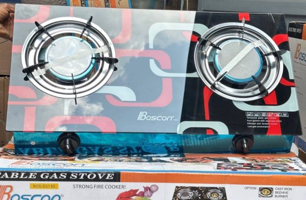 QUALITY BOSCON TWO FACE GLASS GAS