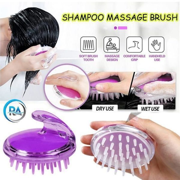 silicone scarp massage comb
