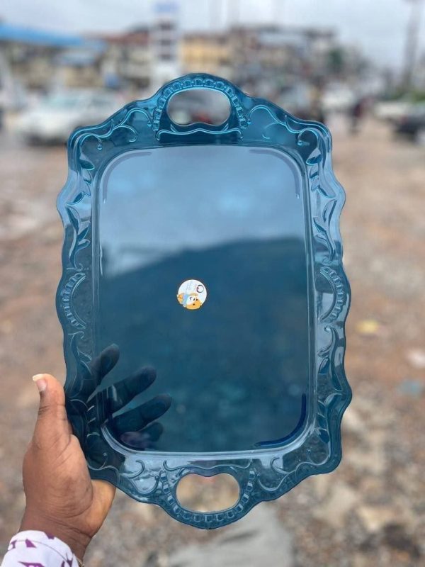 CRYSTAL FLAT TRAY
