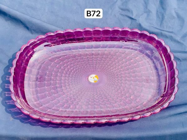 B72 ACRYLIC TRAY