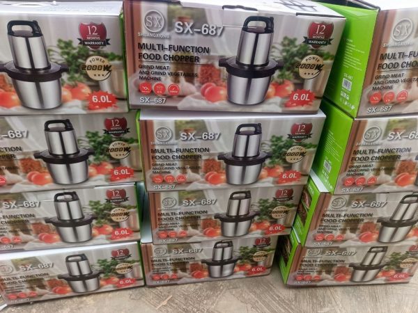 6LITRES SX YAM POUNDER / FOOD PROCESSOR