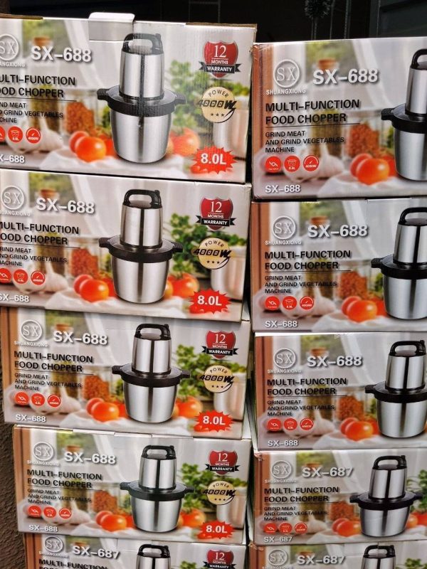 8LITRES SX YAM POUNDER / FOOD PROCESSOR