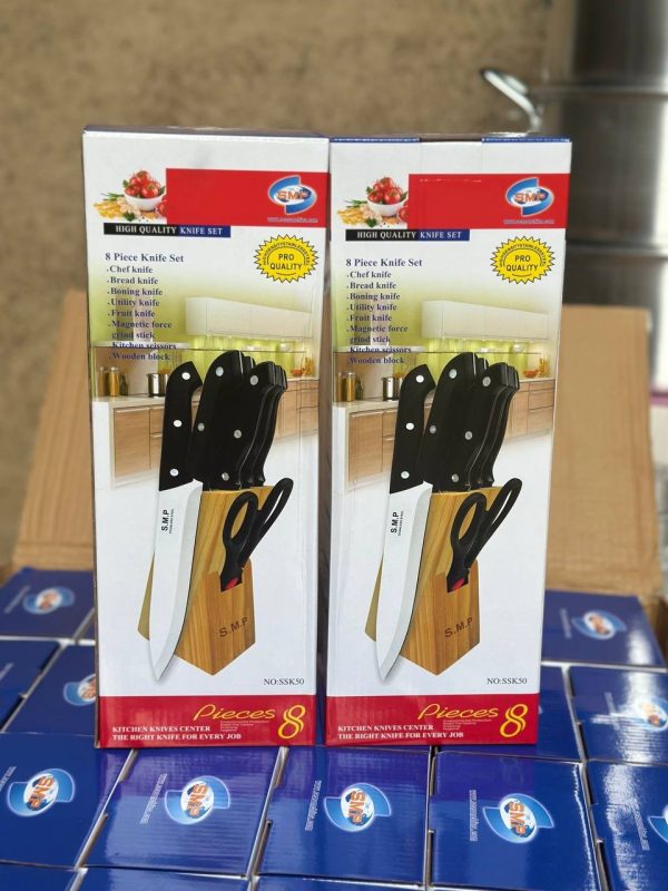 SMP 8PCS KNIFE SETV
