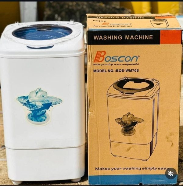 Boscon 7kg Single Tub Washing Machine.