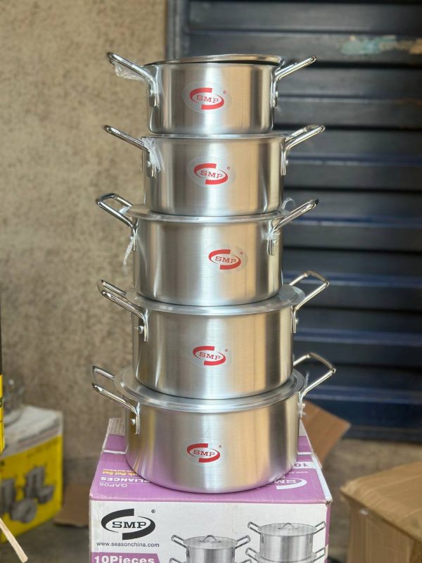 GAP05 SMP 10PCS ALUMINUM POT